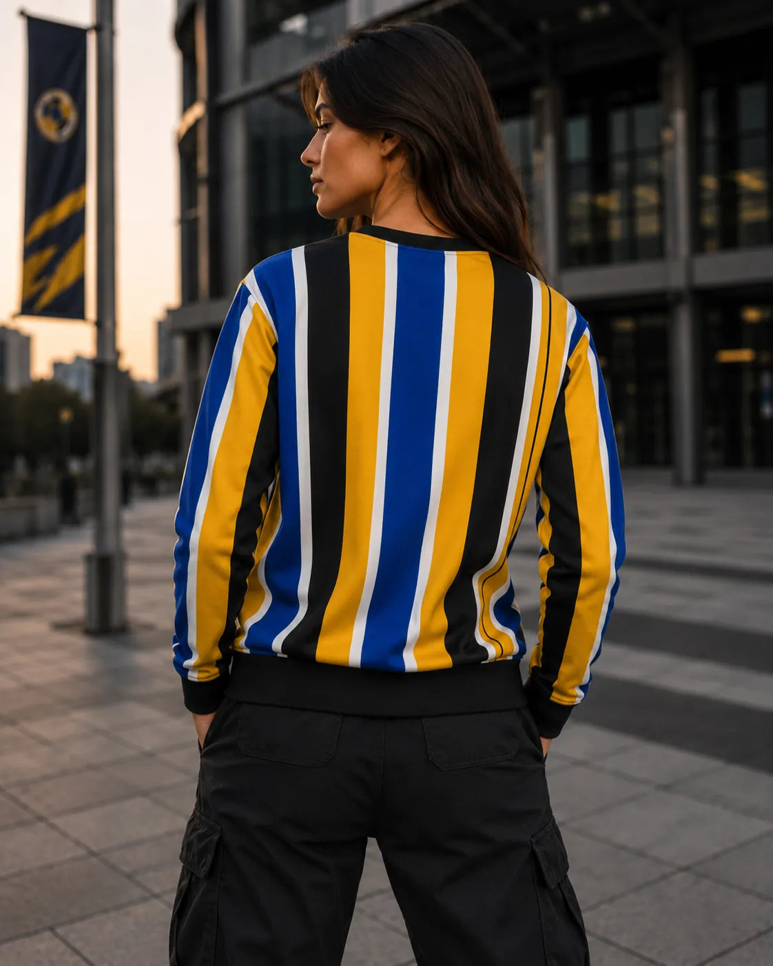 Mundijalka Stripes – Premium Fanwear Sweatshirt