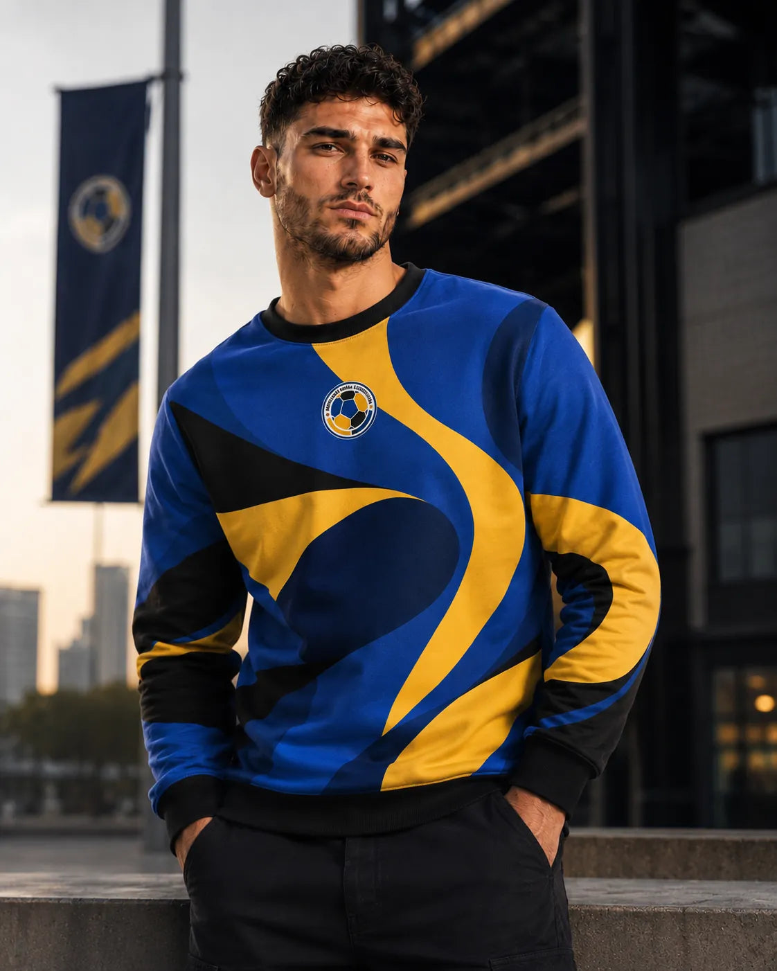 Mundijalka Wave – Premium Fanwear Sweatshirt